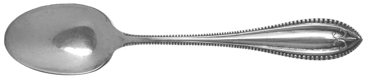 Fleur De Lis (Sterling, 1905) Demitasse Spoon by Newburyport-1