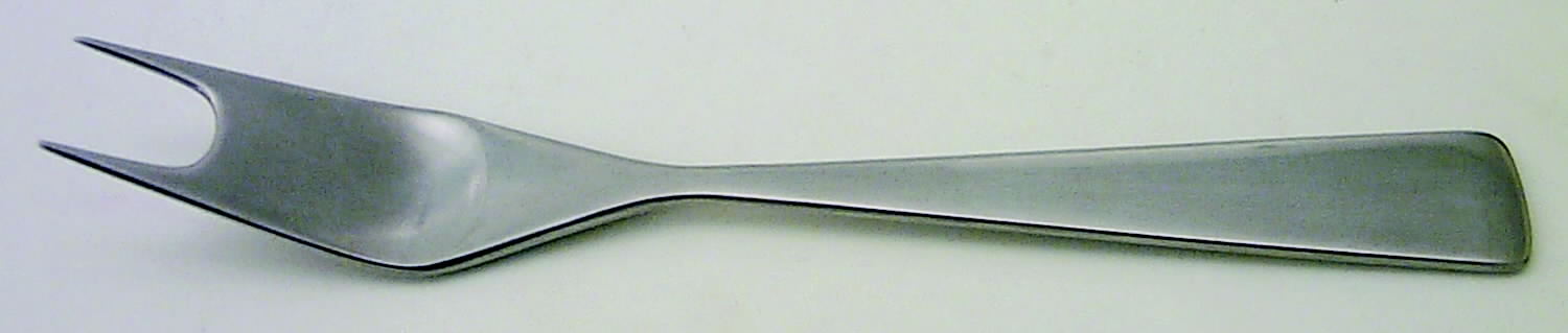 Maya (Stainless) Small Solid Serving Fork by Norstaal-1