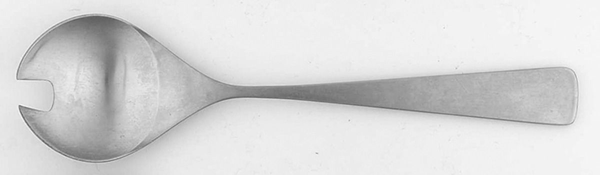 Maya (Stainless) Solid Serving Fork by Norstaal-1