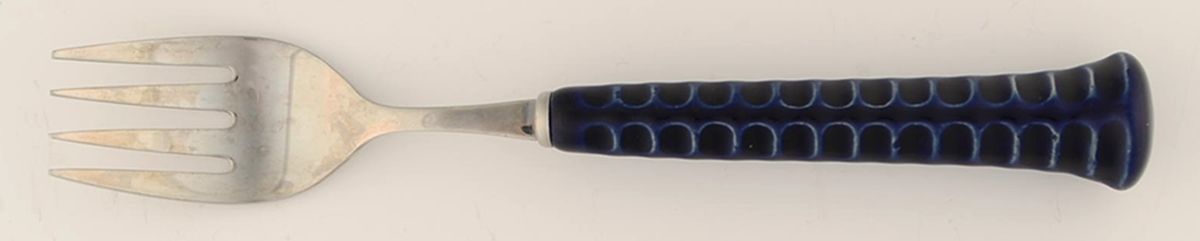 Cobalt Blue (Stainless) Fork by Noritake Silver-1