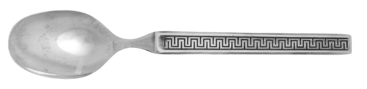 Eros (Stainless) Five O'Clock Teaspoon by Noritake Silver-1