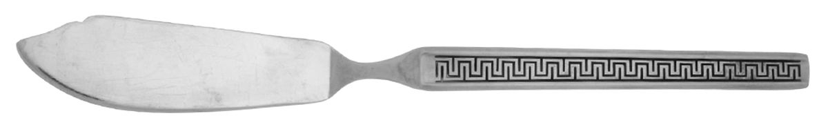 Eros (Stainless) Individual Solid Fish Knife by Noritake Silver-1