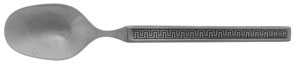 Eros (Stainless) Place/Oval Soup Spoon by Noritake Silver-1