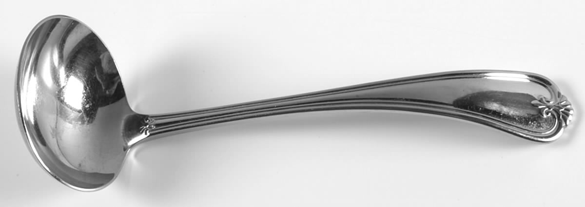 Fairmont-Fairview (Stainless) Solid Gravy Ladle by Noritake Silver-1