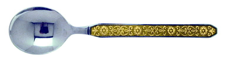 Gold Esperanza (Stainless) Sugar Spoon by Noritake Silver-1
