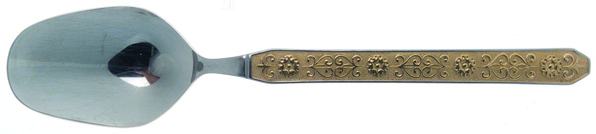 Gold Esperanza (Stainless) Tablespoon (Serving Spoon) by Noritake Silver-1