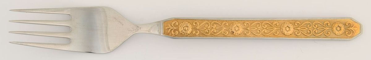 Gold Esperanza (Stainless) Fork by Noritake Silver-1