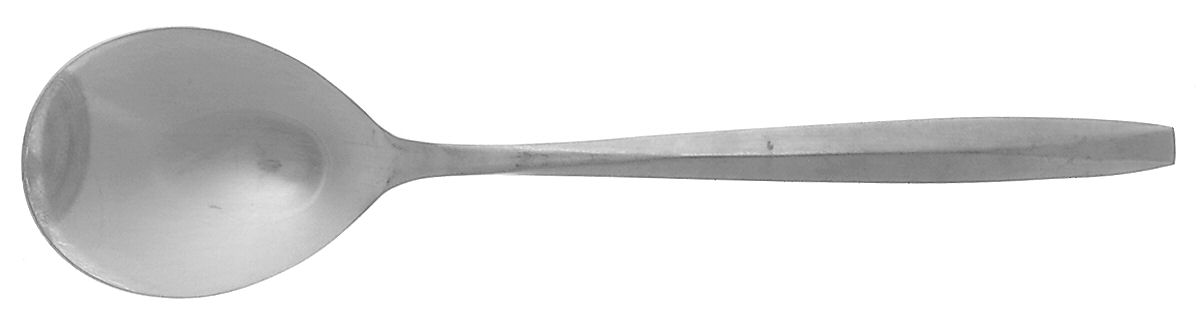 Harmony Round Bowl Soup Spoon (Gumbo) by Noritake Silver-1