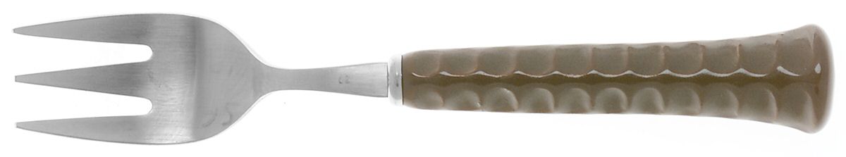 Iron Brown (Stainless) Individual Salad Fork by Noritake Silver-1