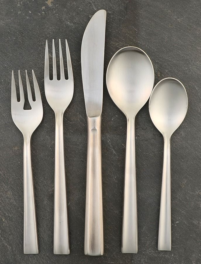 La Palme (Stainless) 5 Piece Place Setting by Noritake Silver-1