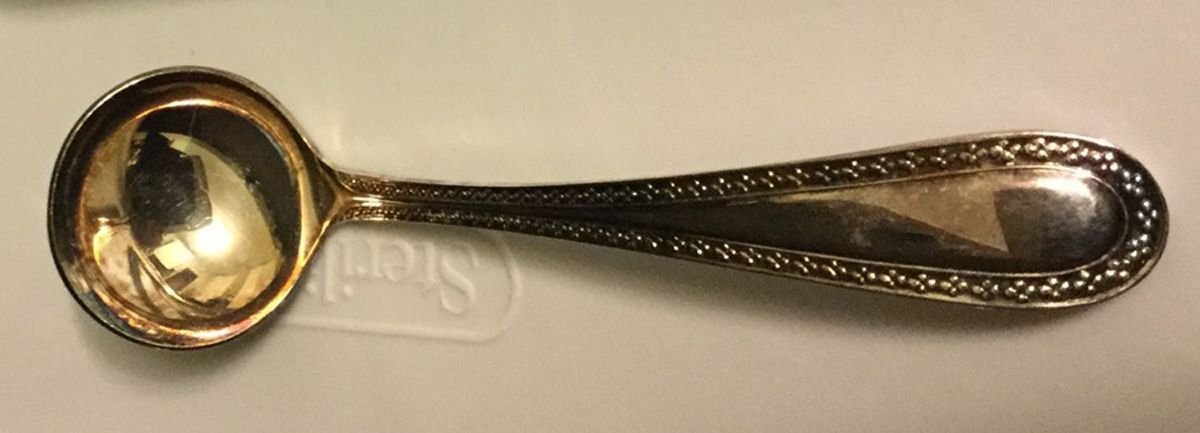 Marquise (Silverplate) Sugar Spoon by Noritake Silver-1