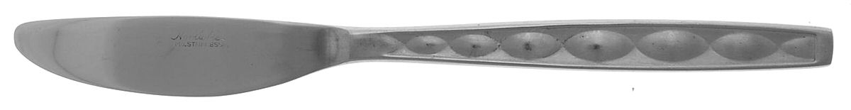 Nile (Stainless) Modern Solid Knife by Noritake Silver-1