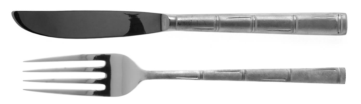 Oriental Melody (Stainless) Fork by Noritake Silver-1