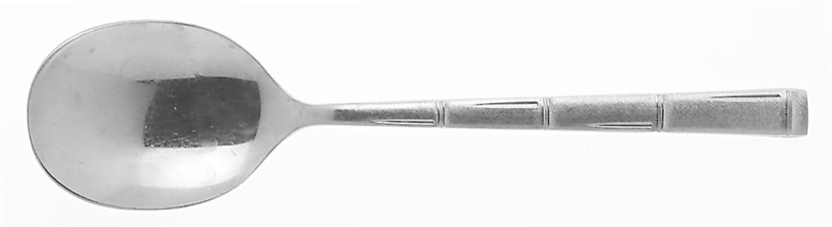 Oriental Melody (Stainless) Sugar Spoon by Noritake Silver-1