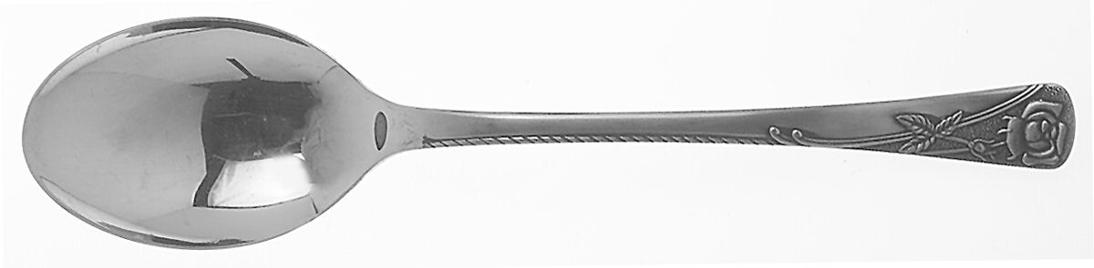 Rosetta (Stainless) Tablespoon (Serving Spoon) by Noritake Silver-1
