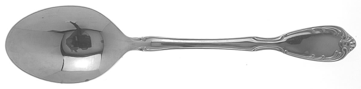 Serenade (Stainless) Tablespoon (Serving Spoon) by Noritake Silver-1