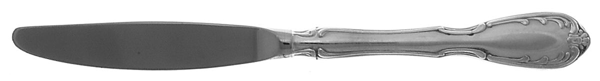 Serenade (Silverplate) Modern Hollow Butter Spreader (Stainless) by Noritake Silver-1