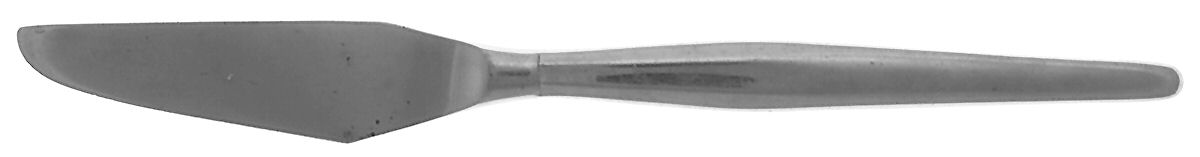 Simplicity (Stainless) Modern Hollow Butter Spreader (Stainless) by Noritake Silver-1