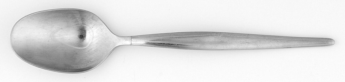 Simplicity (Stainless) Five O'Clock Teaspoon by Noritake Silver-1