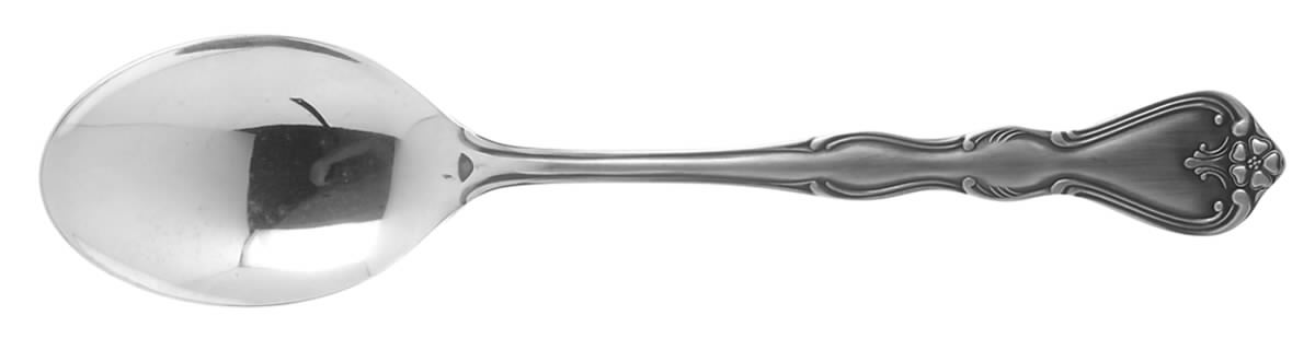 Sylvia (Stainless) Tablespoon (Serving Spoon) by Noritake Silver-1