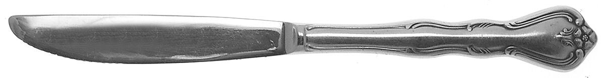 Sylvia (Stainless) Individual Steak Knife Hollow Handle by Noritake Silver-1