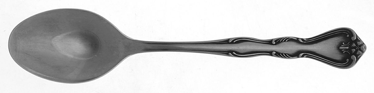 Sylvia (Stainless) Five O'Clock Teaspoon by Noritake Silver-1