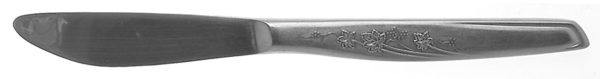 Wild Ivy (Stainless) Modern Solid Knife by Noritake Silver-1