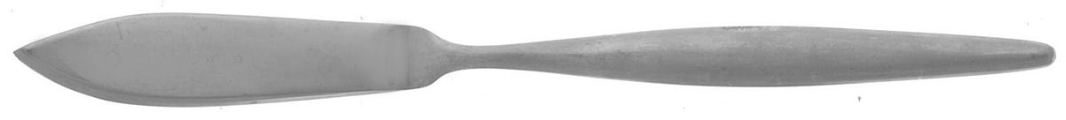 Belisa (Stainless) Flat Handle Master Butter Knife by Nasco-1