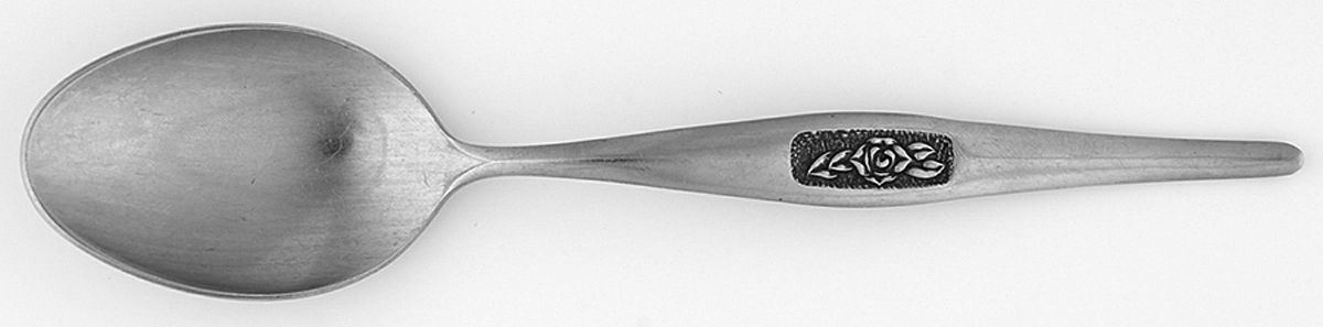 Black Rose (Stainless) Teaspoon by Nasco-1
