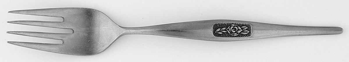 Black Rose (Stainless) Individual Salad Fork by Nasco-1