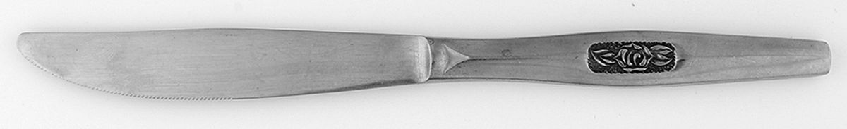 Black Rose (Stainless) Modern Solid Knife by Nasco-1