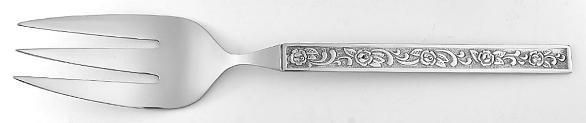 Costellano-Davao (Stainless) Medium Solid Cold Meat Serving Fork by Nasco-1