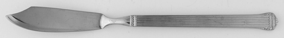 Doric (Stainless) Flat Handle Master Butter Knife by Nasco-1
