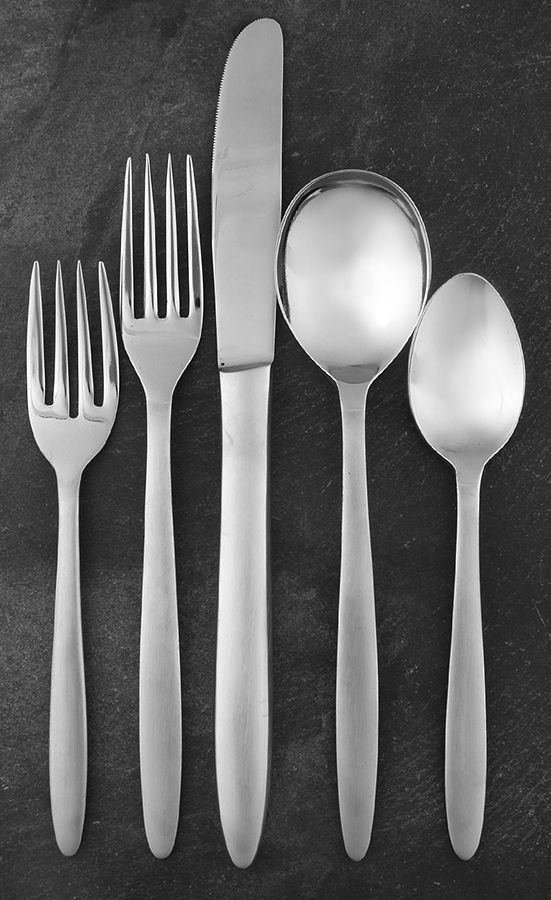 Drama (Stainless) 5 Piece Place Setting by Nasco-1