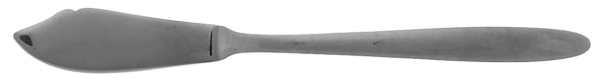 Drama (Stainless) Flat Handle Master Butter Knife by Nasco-1