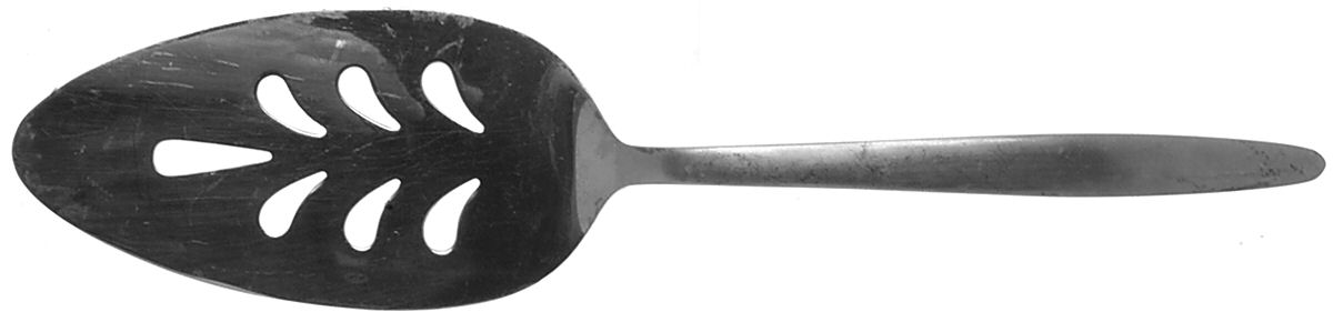 Drama (Stainless) Pierced All Stainless Pie Server by Nasco-1