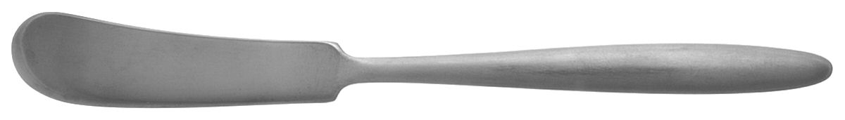 Drama (Stainless) Flat Handle Butter Spreader by Nasco-1