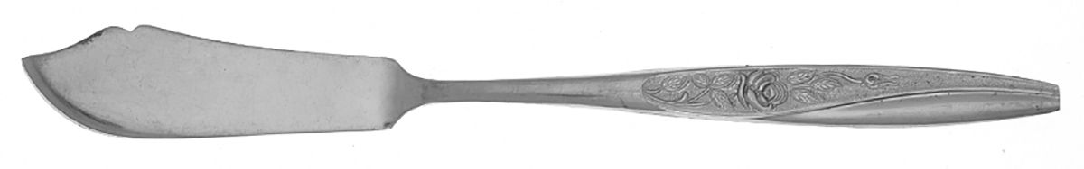 Embrace (Stainless) Flat Handle Master Butter Knife by Nasco-1