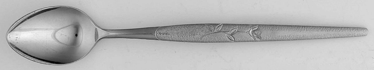 Fleur (Stainless) Iced Tea Spoon by Nasco-1
