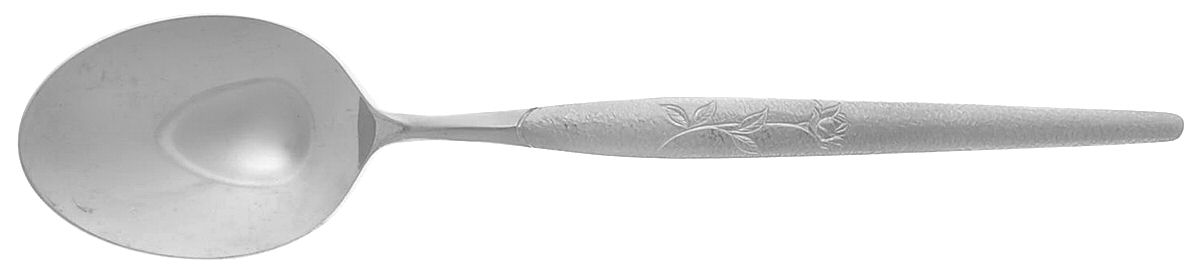 Fleur (Stainless) Place/Oval Soup Spoon by Nasco-1
