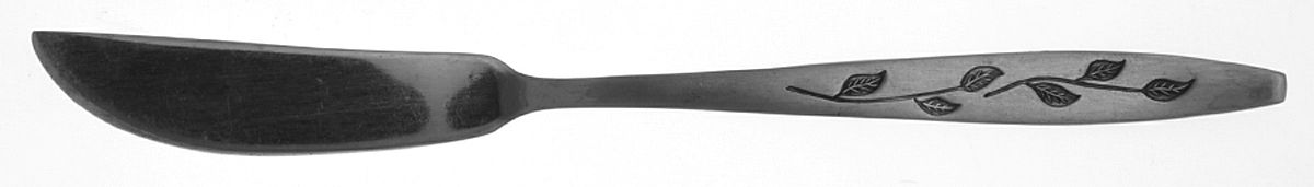 Haiti (Stainless) Flat Handle Master Butter Knife by Nasco-1