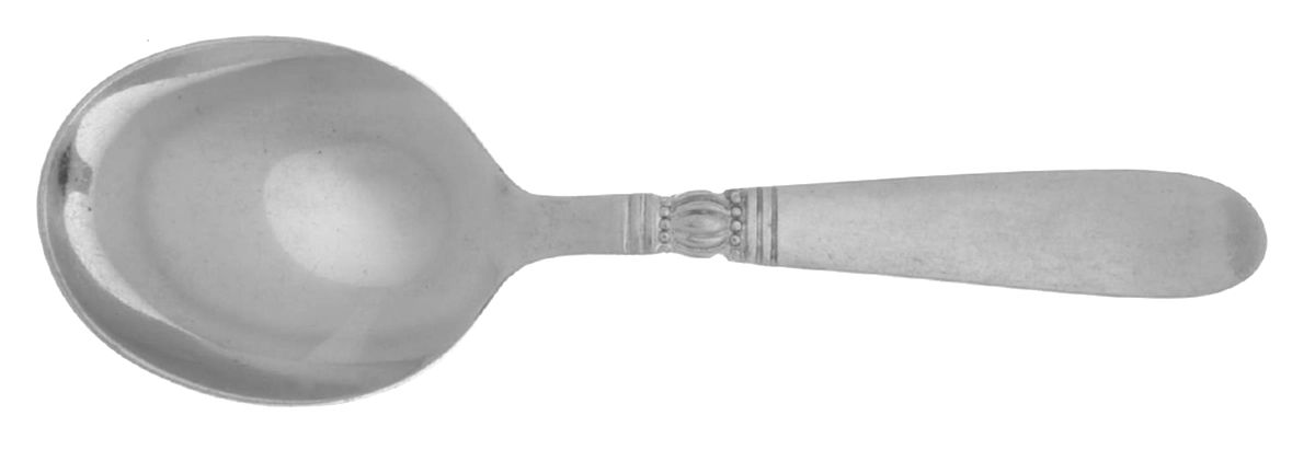 Karen (Stainless) Straight Handle Baby Spoon by Nasco-1