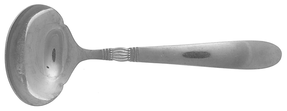 Karen (Stainless) Solid Gravy Ladle by Nasco-1