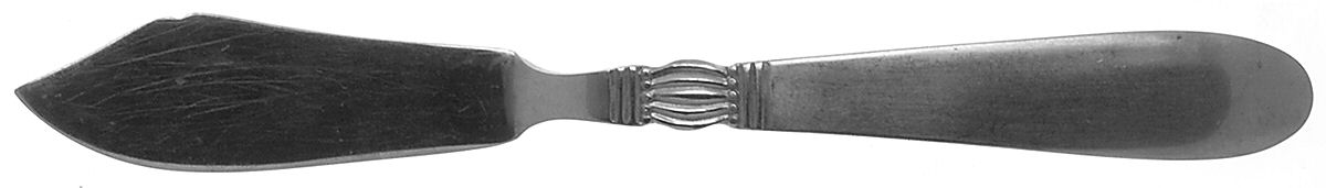 Karen (Stainless) Flat Handle Master Butter Knife by Nasco-1