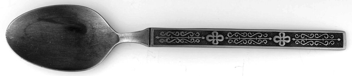 Kashmir (Stainless) Place/Oval Soup Spoon by Nasco-1