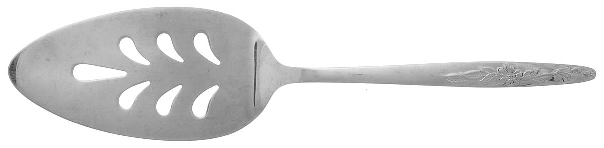 Lady Charming (Stainless) Pierced All Stainless Pie Server by Nasco-1