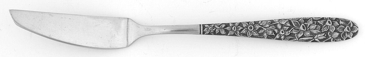 Narcissus (Stainless) Flat Handle Master Butter Knife by Nasco-1