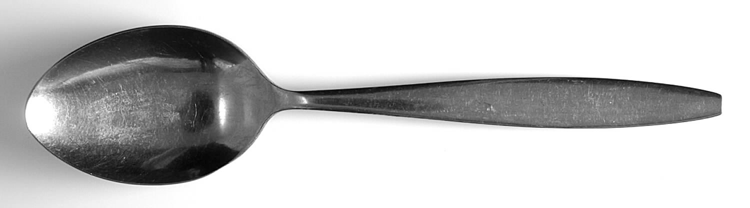 New Mist (Stainless, Sq End) Place/Oval Soup Spoon by Nasco-1