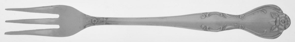 Norma (Stainless) Cocktail/Seafood Fork by Nasco-1