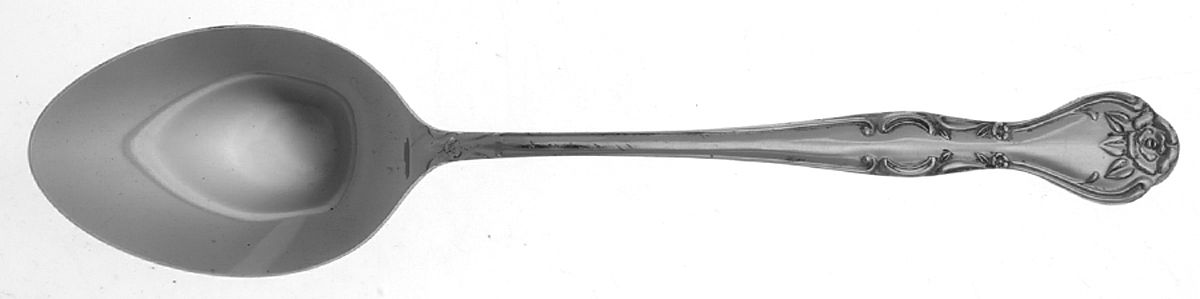 Norma (Stainless) Place/Oval Soup Spoon by Nasco-1